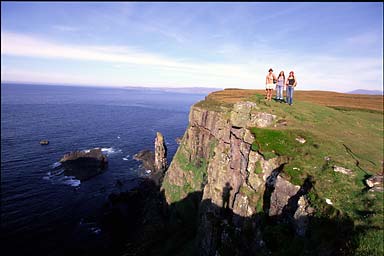 The group on top of cliff