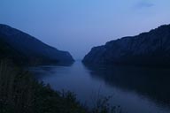 Iron Gate, Danube, Twilight.