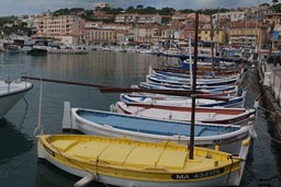 Cassis in winter.