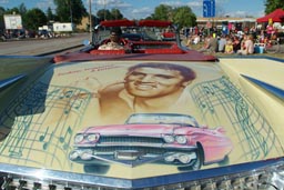 Elvis on back.