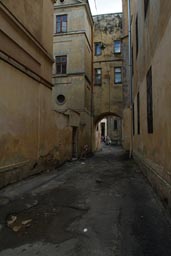 The Armenian orthodox church area. L'viv.