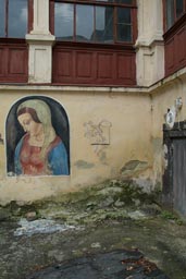 In the backyard of the Armenian orthodox church, L'viv.