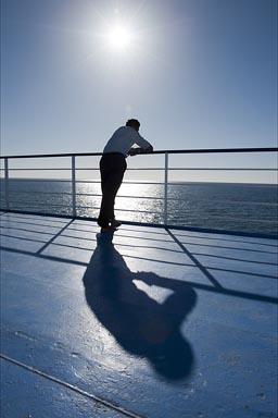 Men on Ferry, La Paz to Los Mochis.