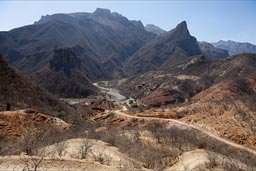 Urique River and Canyon.