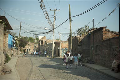 Village on Lake Chapala.