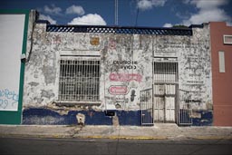 Central Merida Street. Yucatan.