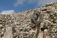 Uxmal, stone ring.