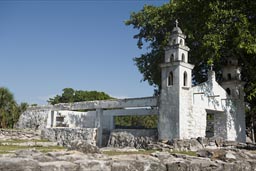 X'cambo, mission on Maya ruins, Yucatan.