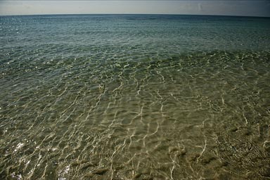 Costa Maya, water is so clear.