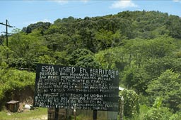 Entering EZLN governed territories.