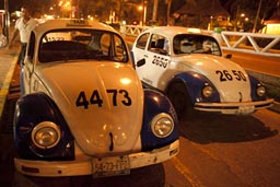 Vochito taxis, Acapulco.