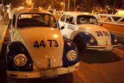 Vochito taxis, Acapulco.