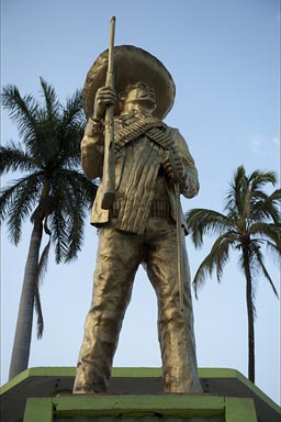 Zapata monument, Anenecuilco, near his birth place.