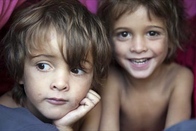 Daniel and David, my boys, Mexico 2011.