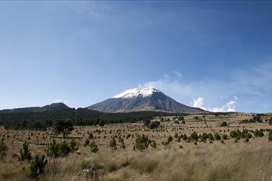 Popocatepetl, morning.