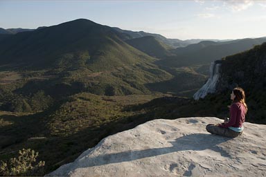 Hierve de Agua.