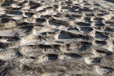 Moulded stones, Hierve de Agua.