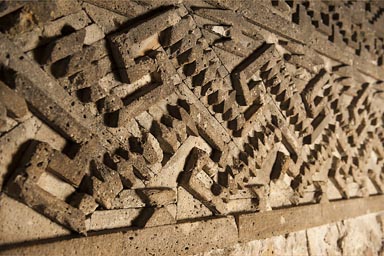 Mitla mosaics.