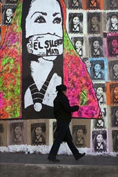 El Silencio Mata. Silence kills. Oaxaca mural.