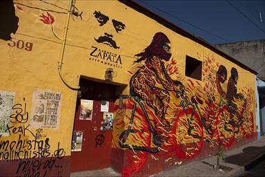 Espacio Zapata, Oaxaca. Arte popular.