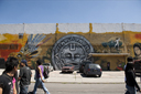 Calle Aldama Indio mural. Near Guerrero, Mexico City.