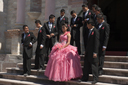 Fiesta de quince anos. Mitla, Oaxaca.