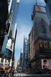 Look north on 7th towards Times Square.