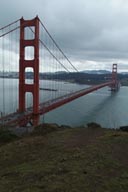 Golden Gate Bridge, from north.