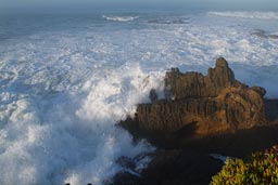 Pounding Pigeon Point.