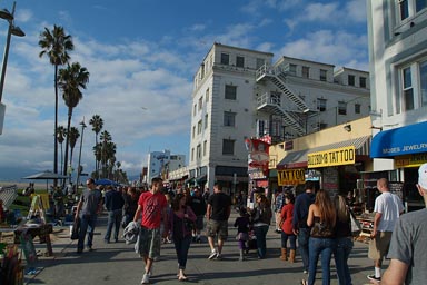 Venice Beach walk.