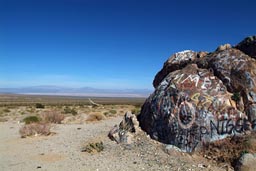 Graffiti, Mojave Desert.