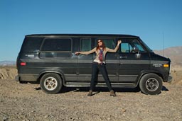 G20, Chevrolet, Christina. A van needs a lady. G20, Chevrolet, Christina. A van needs a lady.