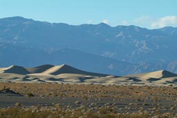 Dunes in Death Valley.