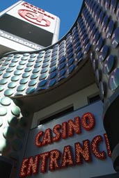 Casino entrance.