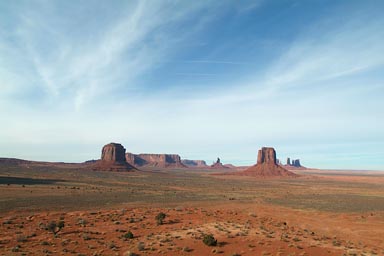 Wide open, holy Navajo land.