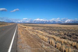 Wide valley Nevada.