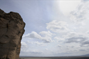 Fort Rock, plains below, Oregon.