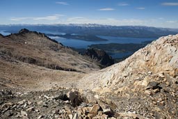 Cerro Lopez, Patagonian Andes, down below Lago Nahuel Huapi, Rio Negro, Argentina.