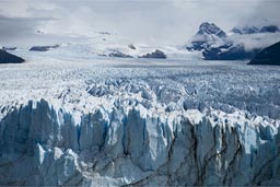 Perito Moreno glacier, terminus in Lake Argentine.