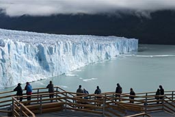 Perito Moreno glacier, viewing platforms.