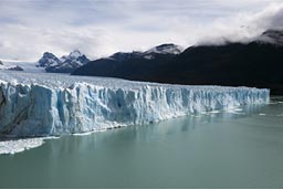 Perito Moreno glacier, north end of terminus, Lake Argentine.