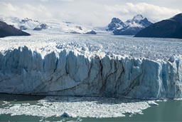 Calving takes place all day long, Perito Moreno glacier.