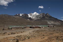 Half abandoned mining, Huayna Petosi, Bolivia.