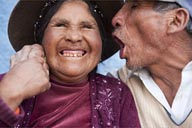 Grande fiesta in Coipasa, Bolivia.