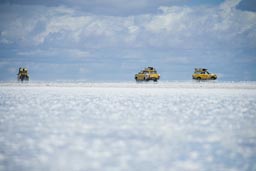 Trabis in Bolivia, Uyuni.