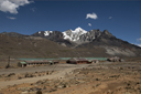 Half abandoned mining, Huayna Petosi, Bolivia.