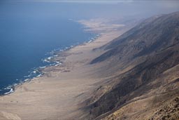 Mountain range, coastal Atacama desert.