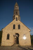 Church in Cochamo, Chile.