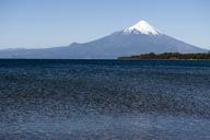 Over Lake Llaquihue.