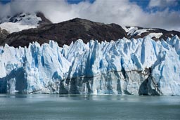 The O'Higgins glacier.